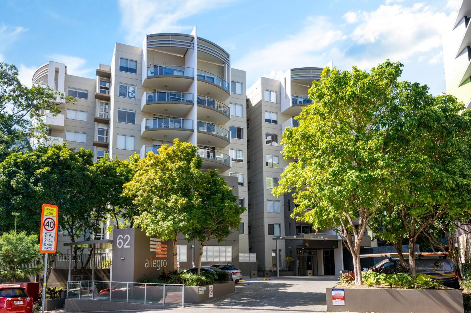 Allegro Apartments Brisbane Eksteriør billede